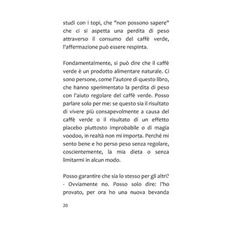 Dieta al caffè verde  - Nonostante il mangiare normalmente riduci il peso in modo permanente