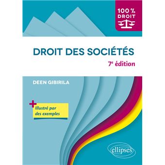 Droit des sociétés - 6e édition