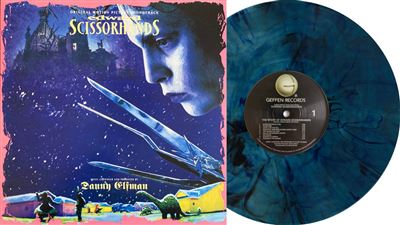 Edward Scissorhands Édition Limitée Exclusivité Fnac Vinyle Noir et Blue