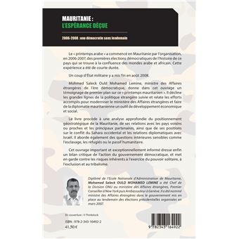 Mauritanie : l'espérance déçue