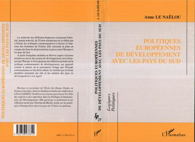 Politiques européennes de développement avec les pays du Sud -  Anne Le Naëlou - broché