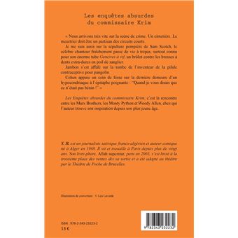Les enquêtes absurdes du commissaire Krim