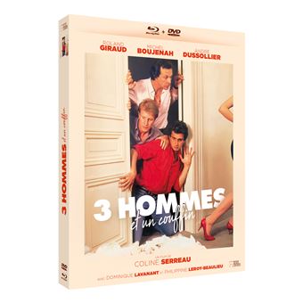 3 hommes et un couffin Édition Limitée Combo Blu-ray DVD - 1