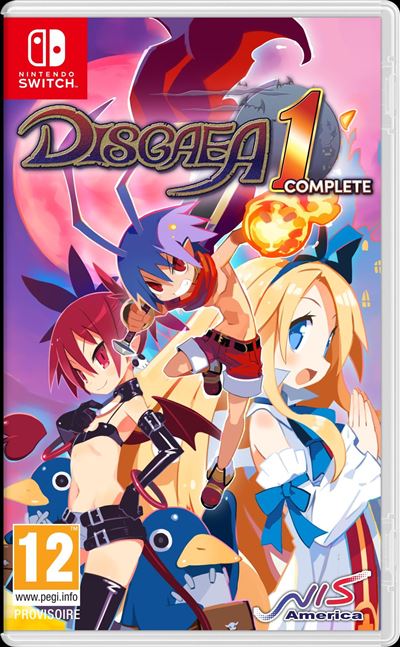 DISGAEA 1 COMPLETE FR/NL SWITCH