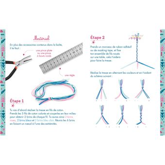 Mon bracelet bohème - mini coffret avec accessoires