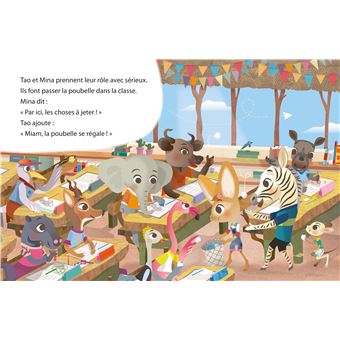 Premières lectures - Tao et Mina: Le pollueur masqué