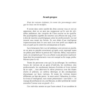 Je lui ai donné mon coeur, elle a pris mon âme. J'ai épousé une perverse narcissique.