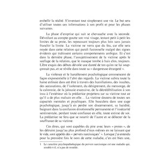 Je lui ai donné mon coeur, elle a pris mon âme. J'ai épousé une perverse narcissique.