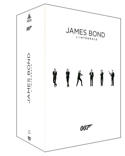 Coffret James Bond 23 films DVD
