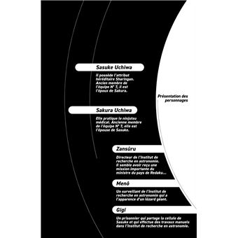 Naruto - romans - Tome 13 - Le roman de Sasuke, l'énigme du dessin des astres