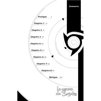 Naruto - romans - Tome 13 - Le roman de Sasuke, l'énigme du dessin des astres