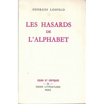 Les Hasards de l'alphabet