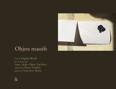 Objets massifs - Virginia Woolf - broché