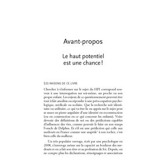 Surdoué, et après?