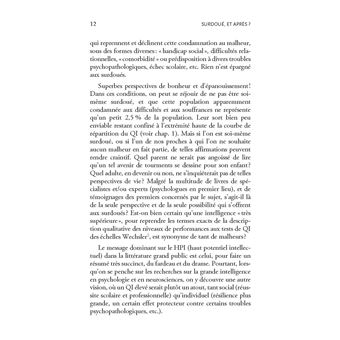 Surdoué, et après?