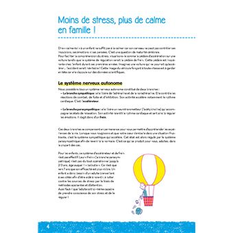 Les conseils pratiques papapositive.fr : Encourager le retour au calme