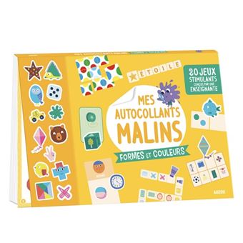 Mes autocollants malins - formes et couleurs