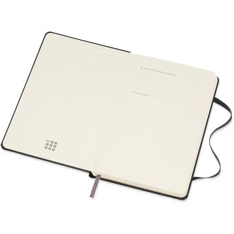 Agenda 2020 Semainier Vertical Poche Noir Rigide