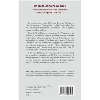 Un missionnaire au Kivu