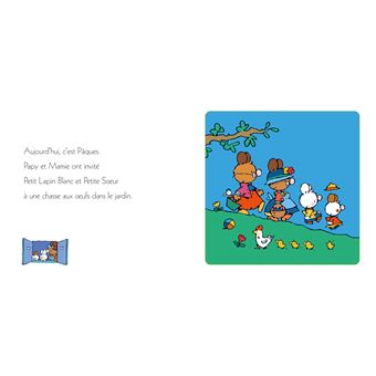 Petit Lapin Blanc et les oeufs de Pâques