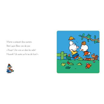 Petit Lapin Blanc et les oeufs de Pâques