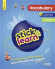 Stick & learn vocabulary