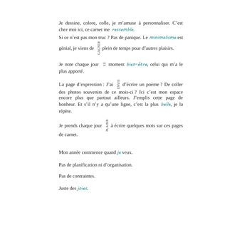 Mon carnet 365 jours de bonheur