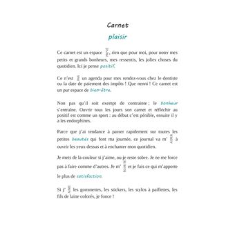 Mon carnet 365 jours de bonheur