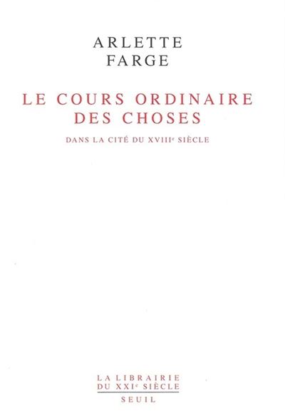 Le cours ordinaire des choses