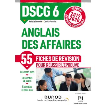 DSCG 6 - Anglais des affaires - Fiches /Abandon