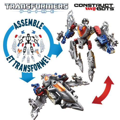 Transformers Construct-A-Bots Scout Class Starscream Hasbro