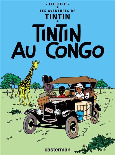 Tintin au Congo -  Hergé - cartonné