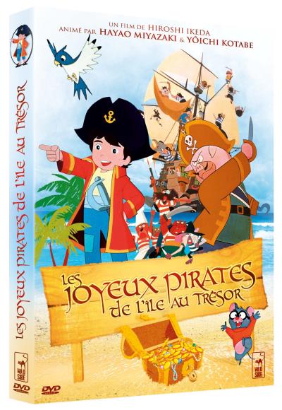 Les Joyeux pirates de l'ile au trésor DVD