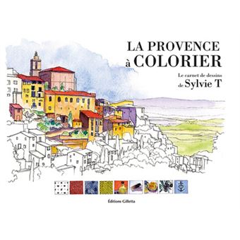 La Provence à colorier