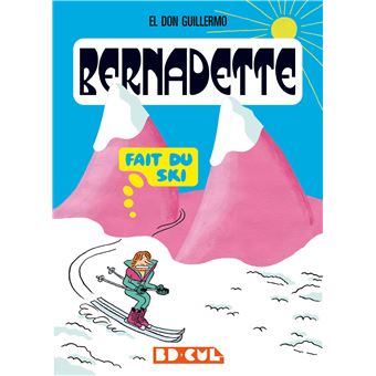 Bernadette fait du ski