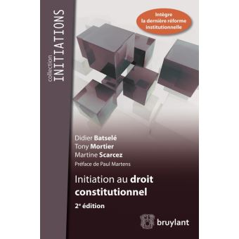 Initiation au droit constitutionnel - 1