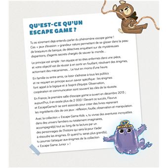 Escape Game Kids - Pars en mission avec tes jouets !
