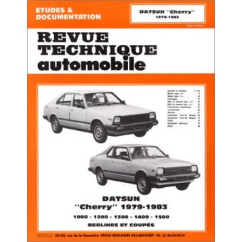 Revue technique automobile 427.1 Datsun Cherry 1000 A 1500A et E (1979/1983)