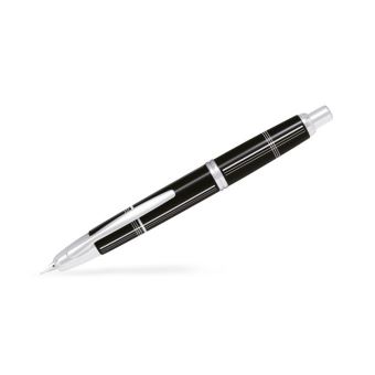 Stylo Pilot Capless Crossed Lined Edition limitée Pointe moyenne Noir