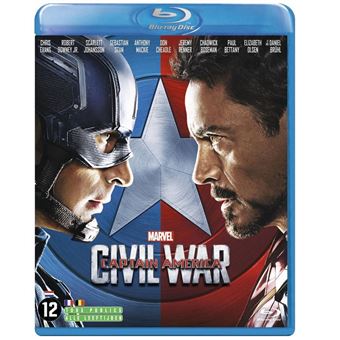 Captain America Civil War Blu-ray