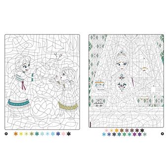 LA REINE DES NEIGES - Coloriages Magiques - Mystères - Disney