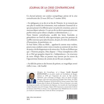 Journal de la crise centrafricaine 2013-2014