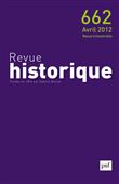 Revue historique 2012