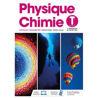 Physique-Chimie Terminale Spécialité - Livre élève