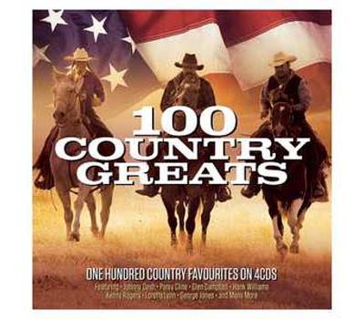 100 COUNTRY GREATS/4CD