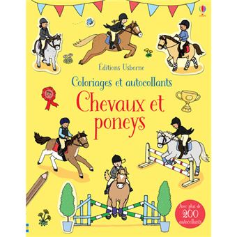 Chevaux et poneys - Coloriages et autocollants