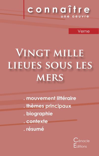 Fiche de lecture Vingt mille lieues sous les mers de Jules Verne (Analyse littéraire de référence et résumé complet)