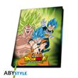 Cahier A5 Dragon Ball Broly vs Goku et Vegeta