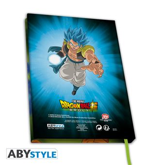 Cahier A5 Dragon Ball Broly vs Goku et Vegeta