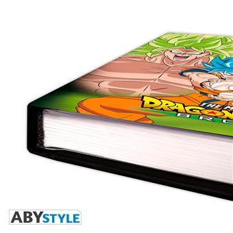 Cahier A5 Dragon Ball Broly vs Goku et Vegeta